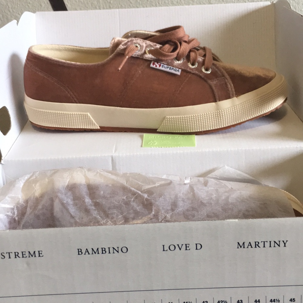 Blush Superga Sneakers